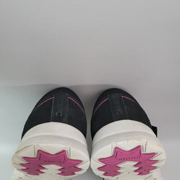 Vionic Brisk Ema Slip On Shoes Sneaker Women 9.5 Black Gray Comfort Lightweight - Picture 16 of 16